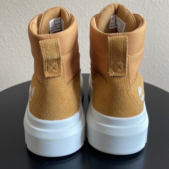Timberland Greyfield Lug Boots in Wheat - Picture 6 of 11